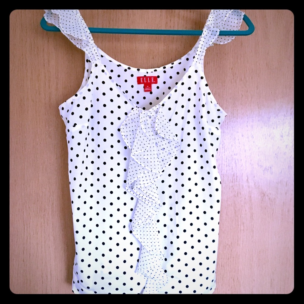 Elle Polka Dot Top